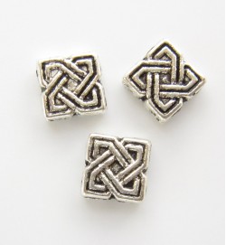 Square Celtic Spacer Bead